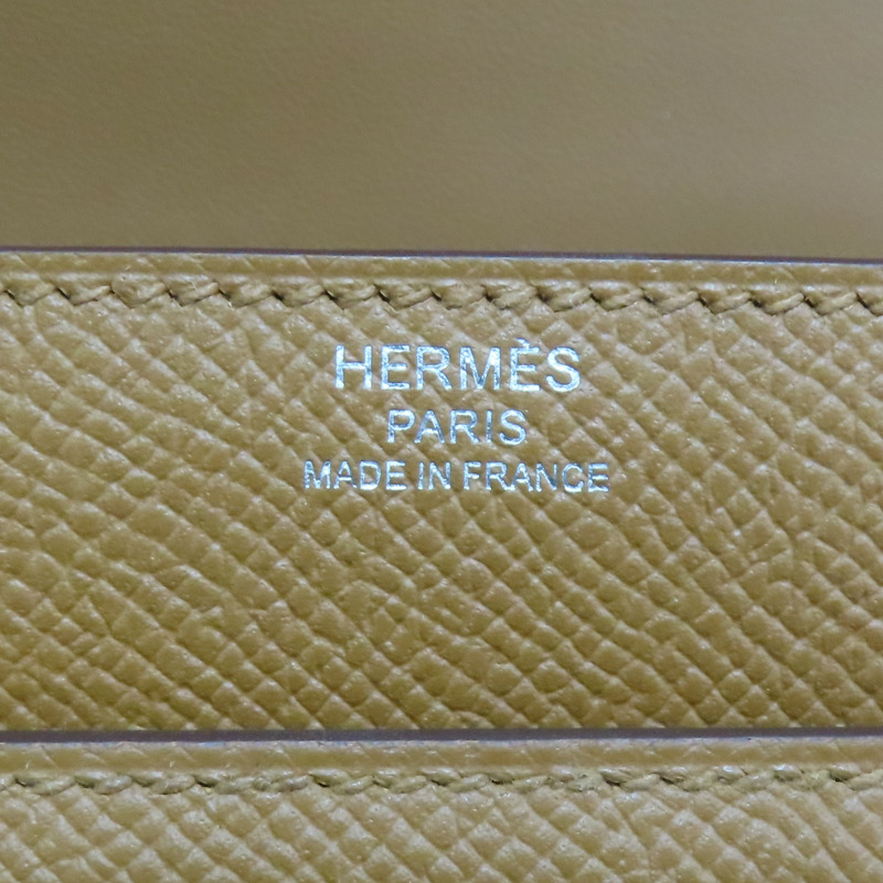 金棕色 Epsom牛皮 Verrou 23 肩背包 D刻【HERMES 愛馬仕】-8