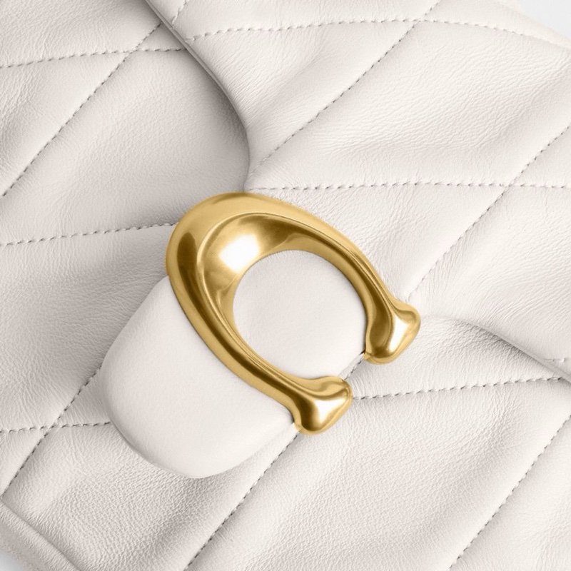 Coach 女士 TIMES SQUARE TABBY 17 絎縫單肩包均碼碼17cm*5cm*15cm-5