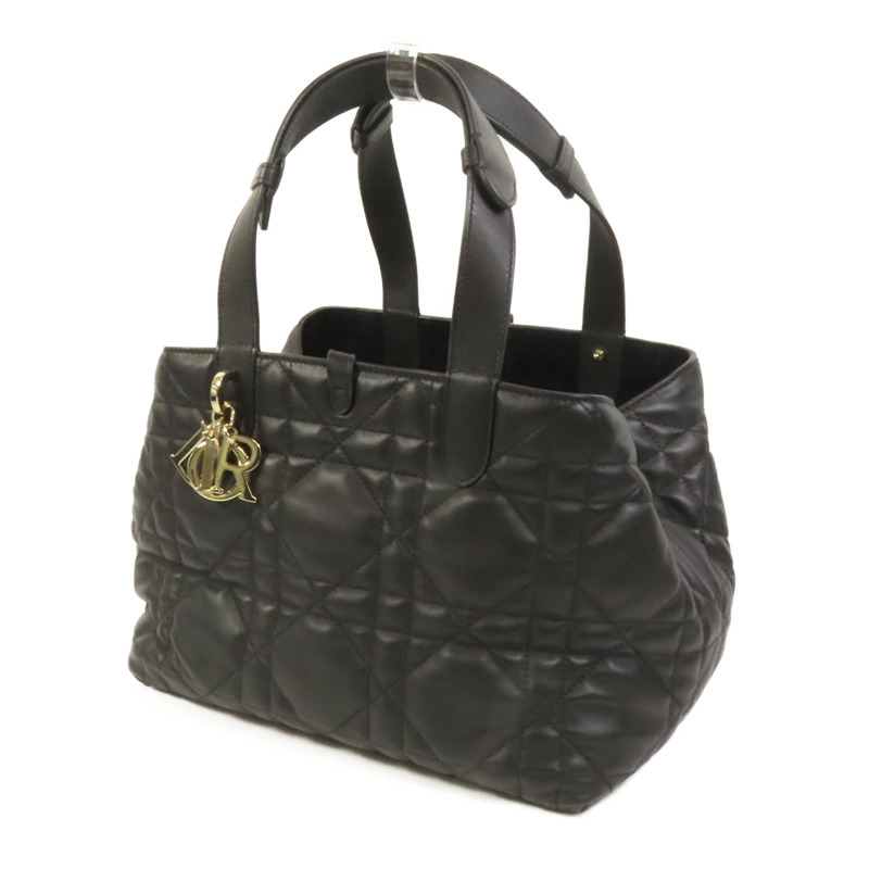 Dior 牛皮皮革Toujours Medium金扣肩背袋-2