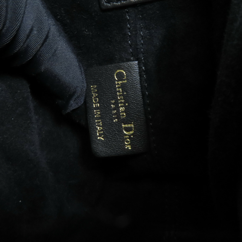 Dior 牛皮皮革Toujours Medium金扣肩背袋-9