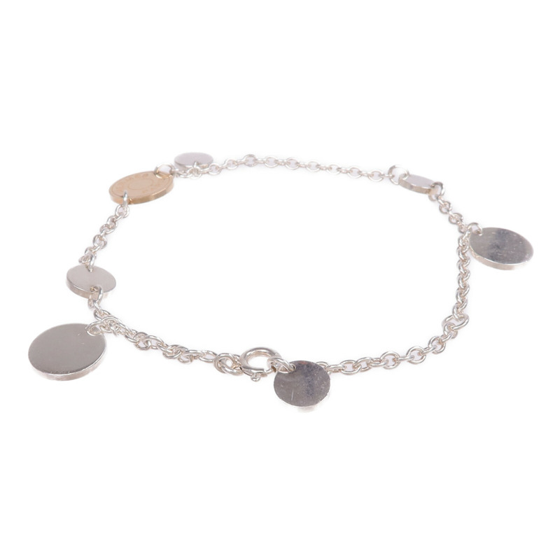 HERMES 18K玫瑰金/925純銀Ex-Libris Bracelet手鏈-2