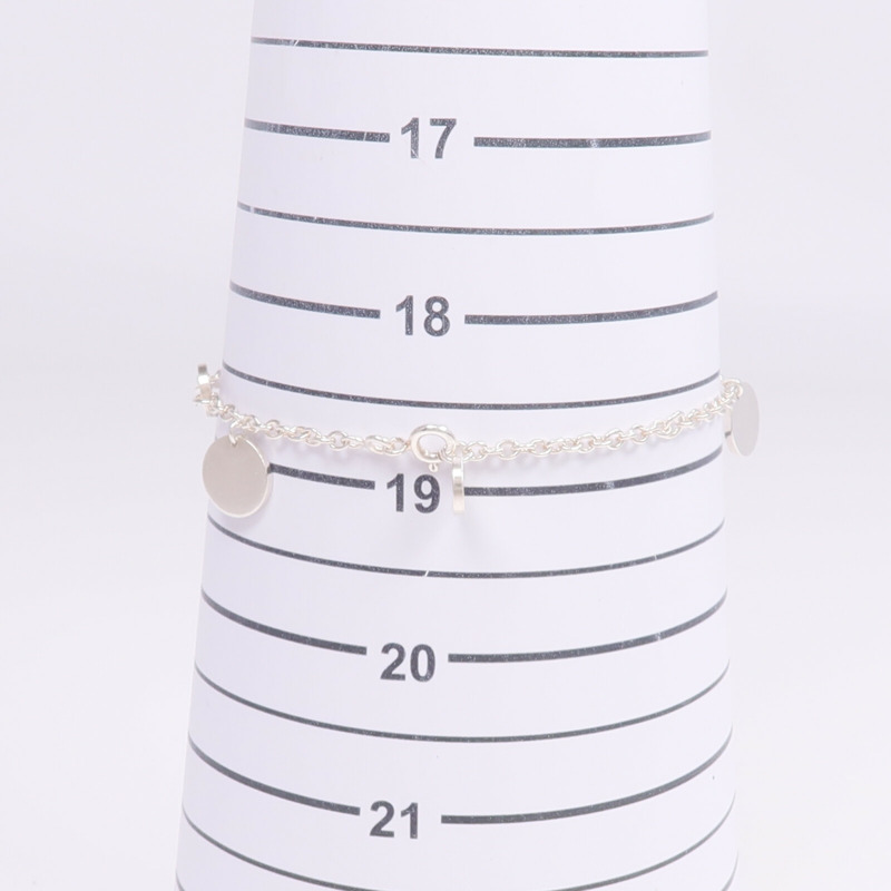 HERMES 18K玫瑰金/925純銀Ex-Libris Bracelet手鏈-10