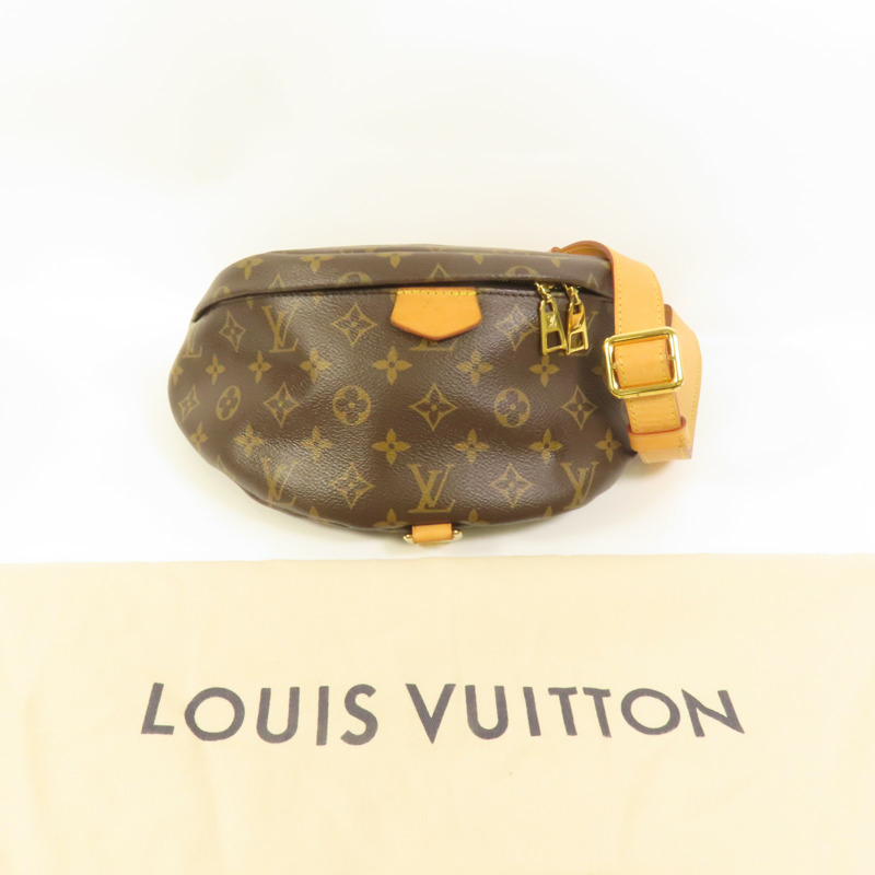 LOUIS VUITTON Monogram Bum Bag金扣腰包-12