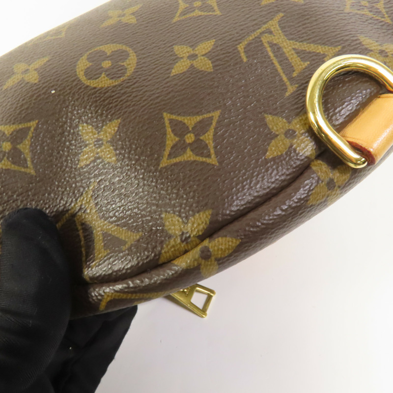 LOUIS VUITTON Monogram Bum Bag金扣腰包-15