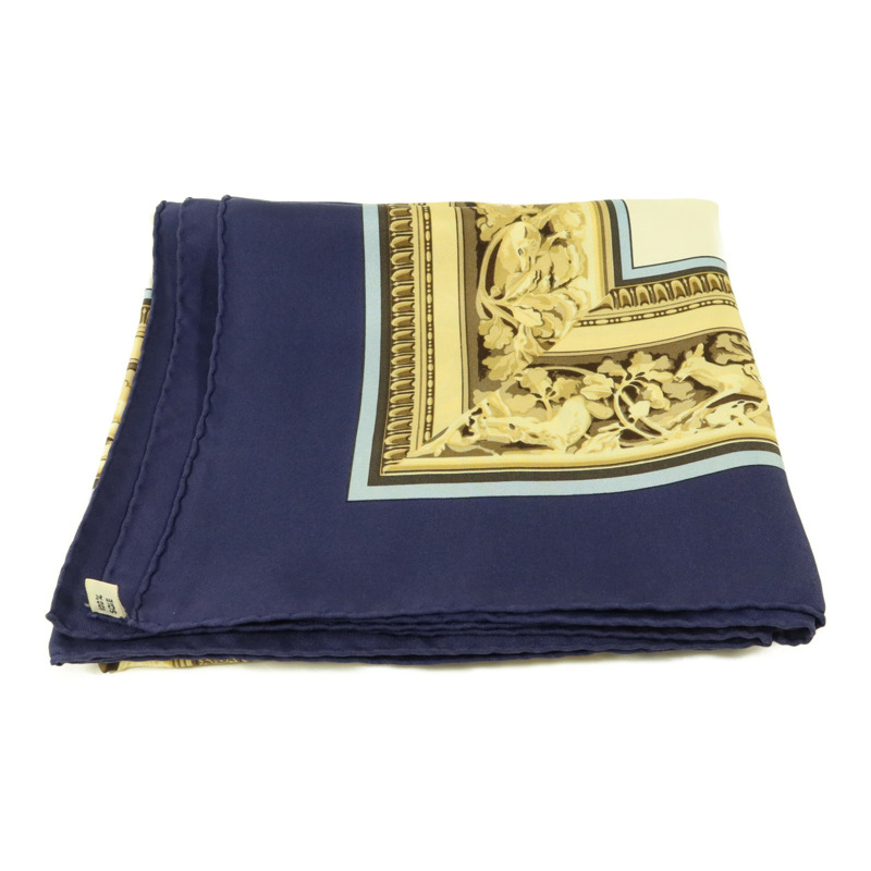 HERMES 絲質Scarf 90X90絲巾-0