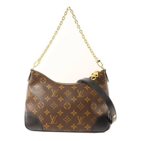 LOUIS VUITTON Monogram Boulogne PM金扣手挽肩背兩用袋