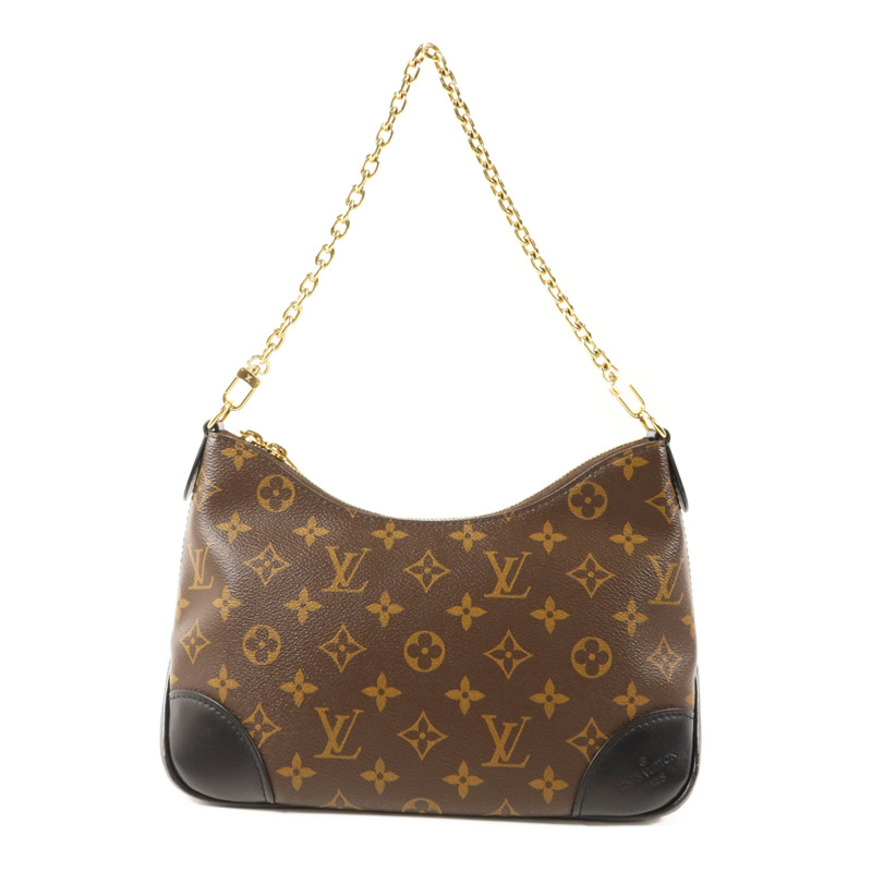 LOUIS VUITTON Monogram Boulogne PM金扣手挽肩背兩用袋-1
