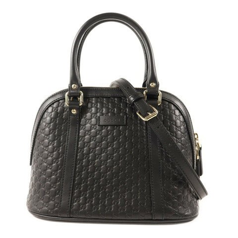 GUCCI 牛皮皮革2 Way Shoulder Bag金扣手挽肩背兩用袋