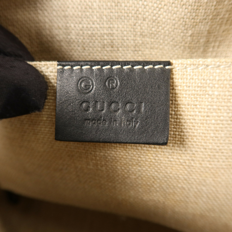 GUCCI 牛皮皮革2 Way Shoulder Bag金扣手挽肩背兩用袋-6