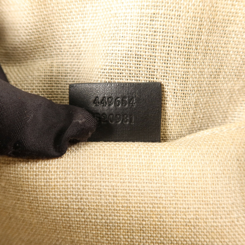 GUCCI 牛皮皮革2 Way Shoulder Bag金扣手挽肩背兩用袋-7