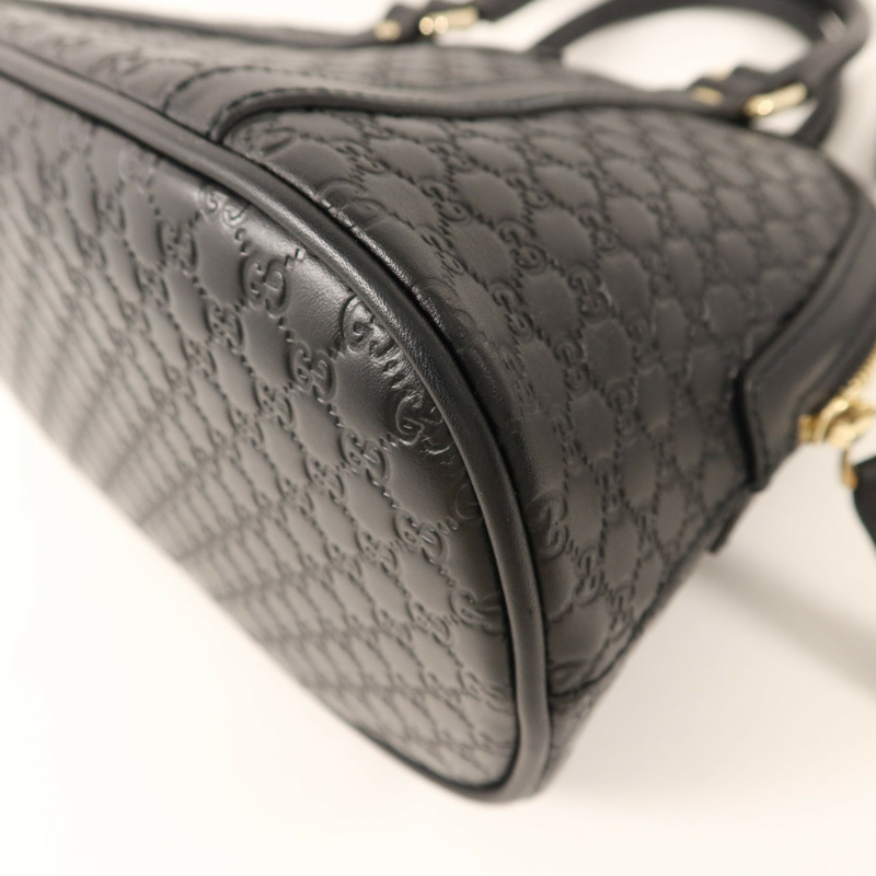 GUCCI 牛皮皮革2 Way Shoulder Bag金扣手挽肩背兩用袋-10