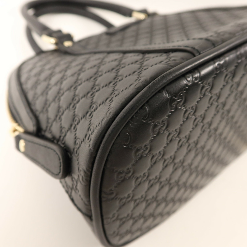 GUCCI 牛皮皮革2 Way Shoulder Bag金扣手挽肩背兩用袋-11