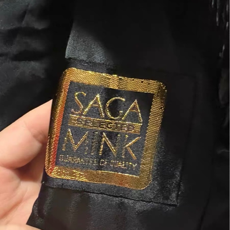 LANVIN貂毛大衣,長度85-2