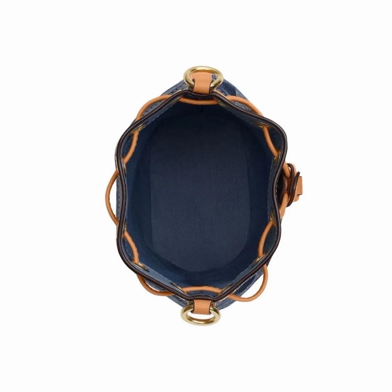 Coach 女士 經典牛仔迷你桶包均碼碼16cm*8.8cm*14cm-2