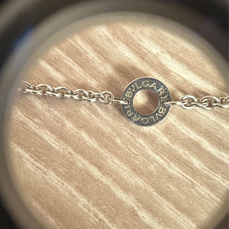 Bvlgari 925純銀黑陶瓷B zero 1手鍊-6