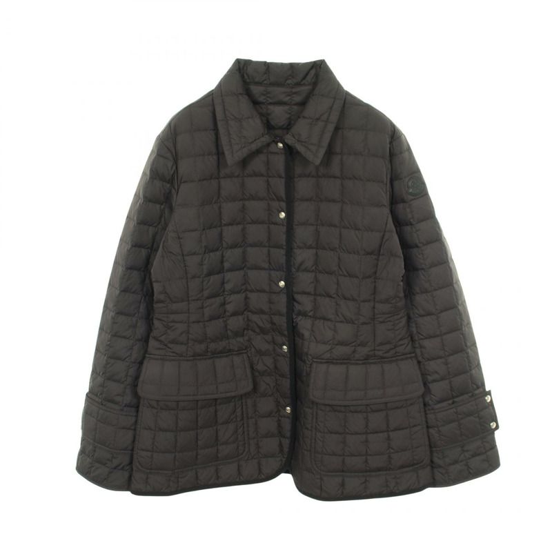 MONCLER EPINAL 羽絨外套 #2 短款聚酯黑色二手女款-0