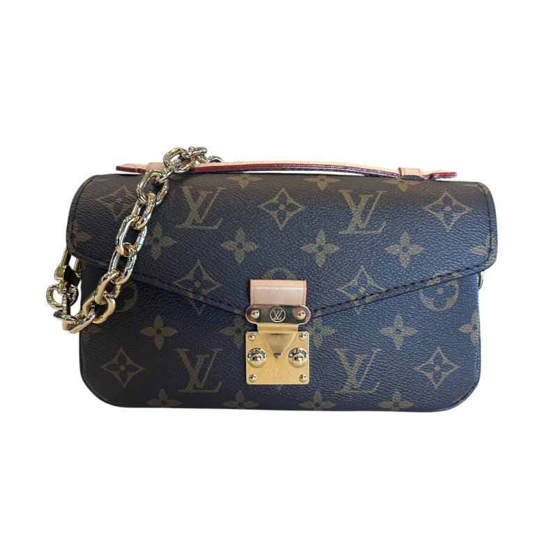 LV字紋橫版小郵差二用包-1