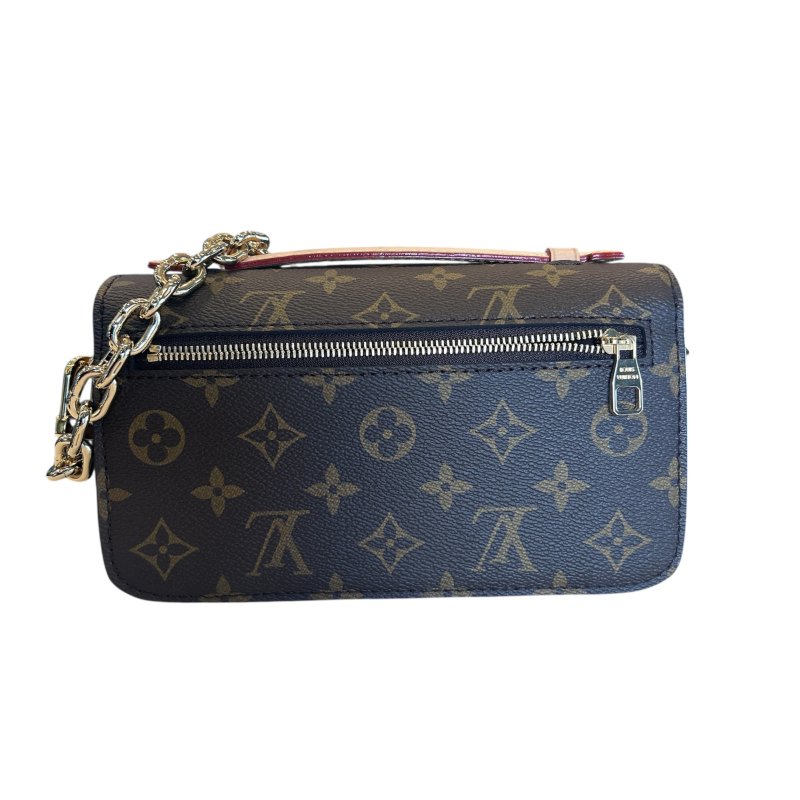 LV字紋橫版小郵差二用包-2