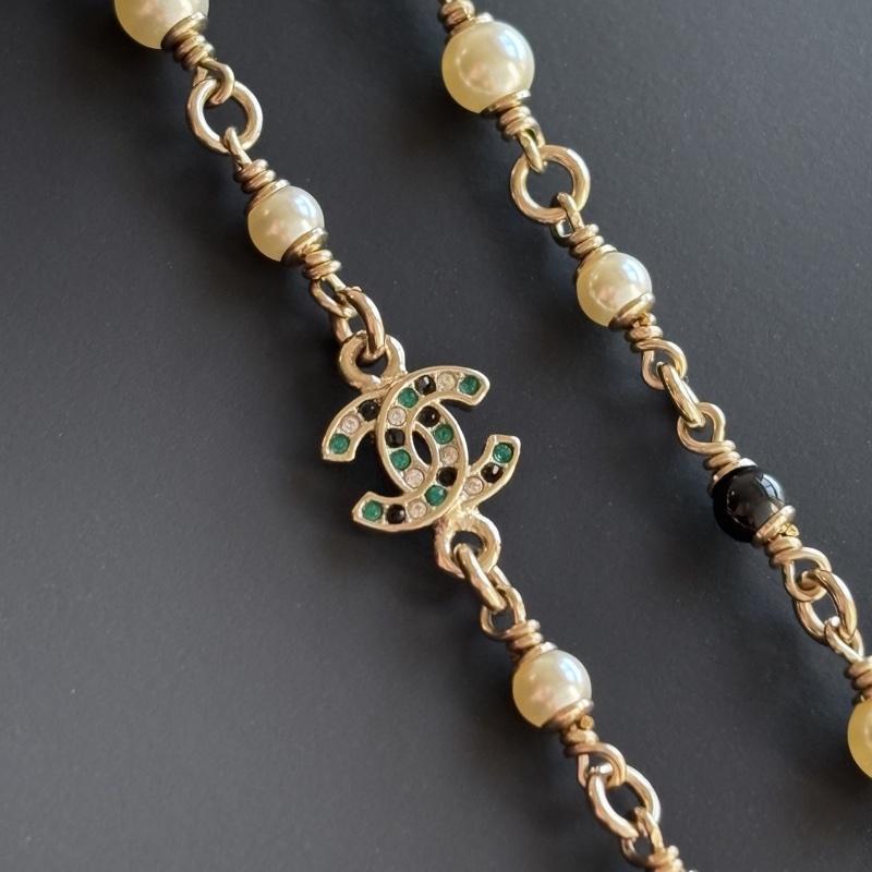 年度禮 ❤️ 香奈兒 Chanel VIP VIC 小鹿項鏈 毛衣鏈（正反兩面都可配戴，三種長度）-13