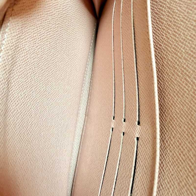 ✔️LV Louis Vuitton 路易威登 Monogram M62235 Sarah 金釦長夾/櫻花粉-14