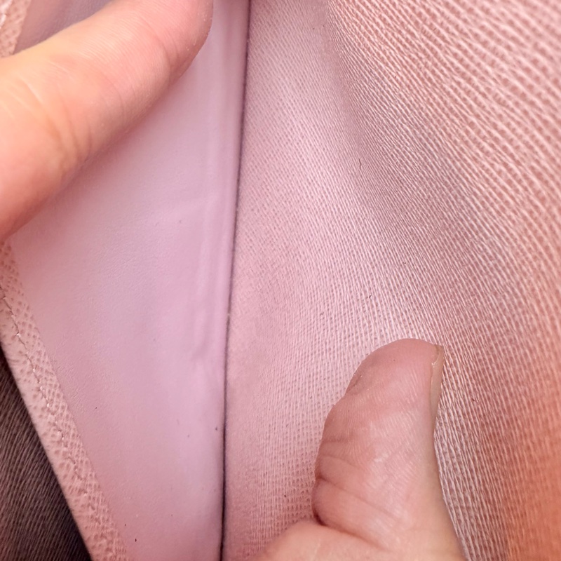 ✔️LV Louis Vuitton 路易威登 Monogram M62235 Sarah 金釦長夾/櫻花粉-18