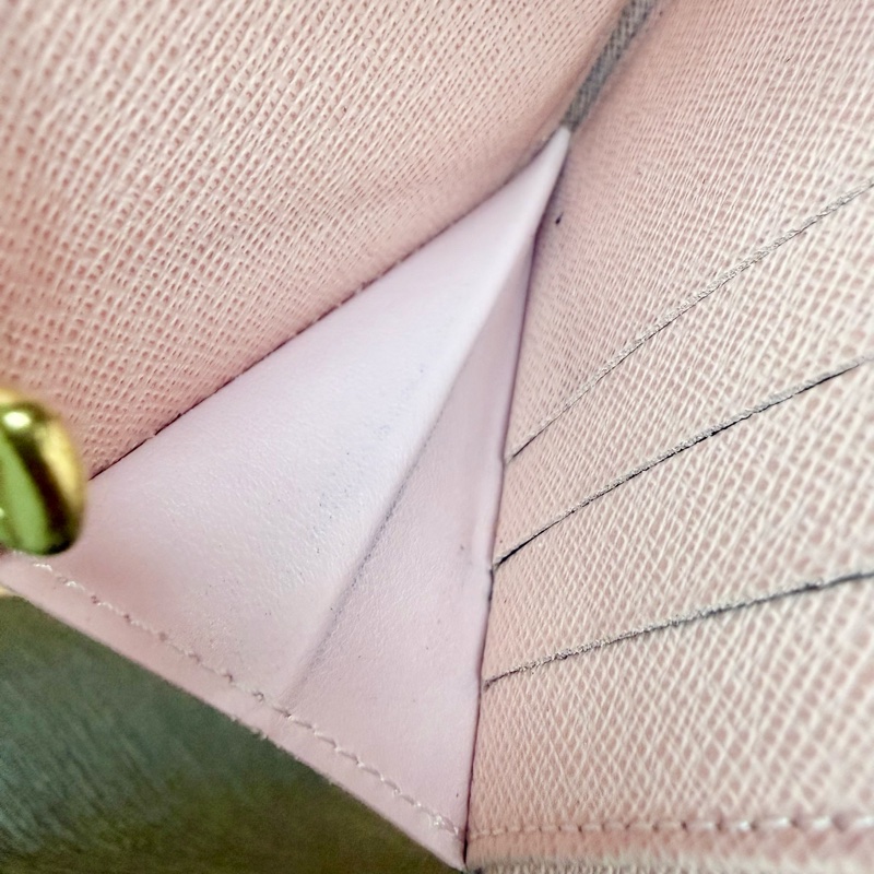 ✔️LV Louis Vuitton 路易威登 Monogram M62235 Sarah 金釦長夾/櫻花粉-21