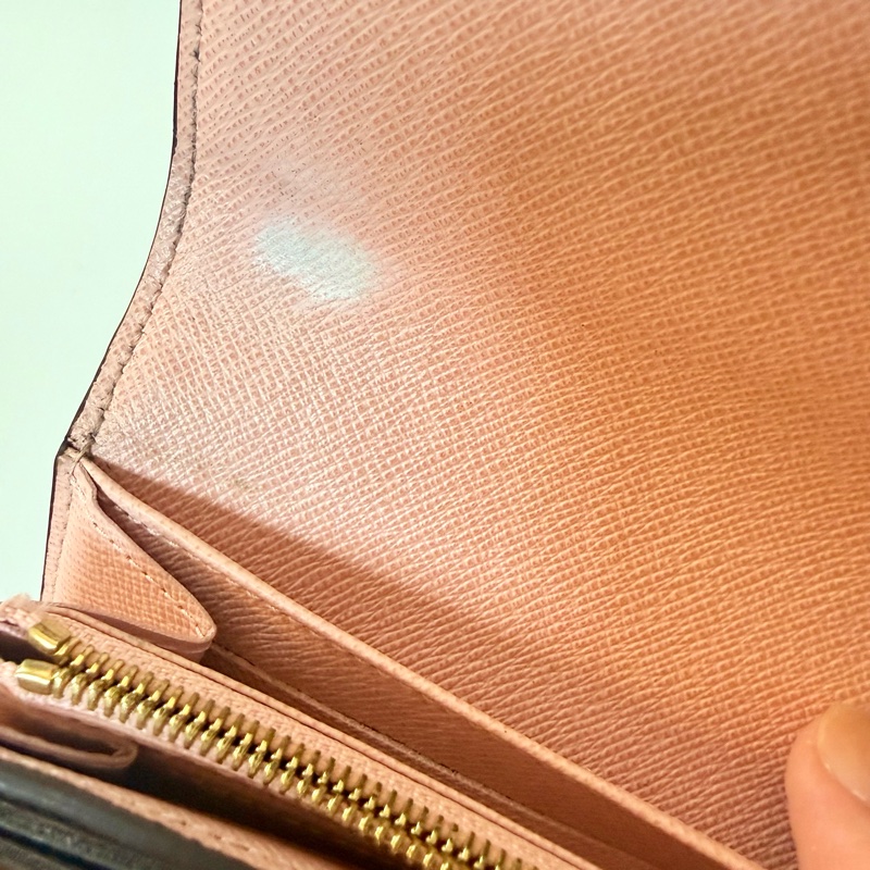 ✔️LV Louis Vuitton 路易威登 Monogram M62235 Sarah 金釦長夾/櫻花粉-38