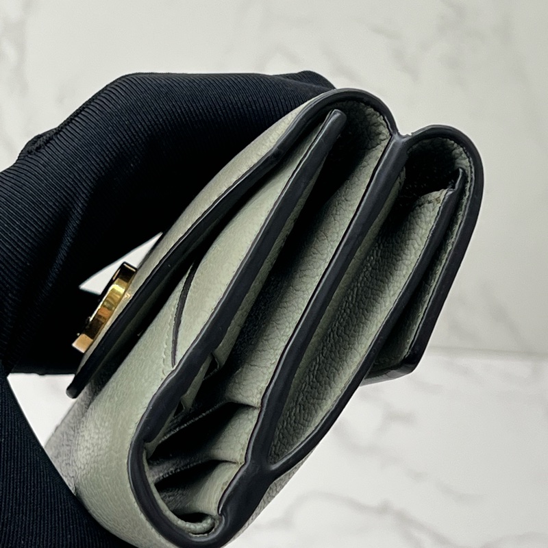 💗香緹國際精品💗 825 Chloe 淺綠短夾 #盒裝完整-4