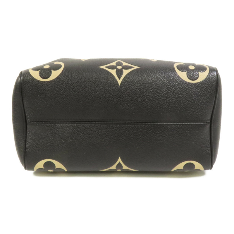 LOUIS VUITTON Monogram Empreinte Speedy Bandouliere 25金扣手挽肩背兩用袋-3