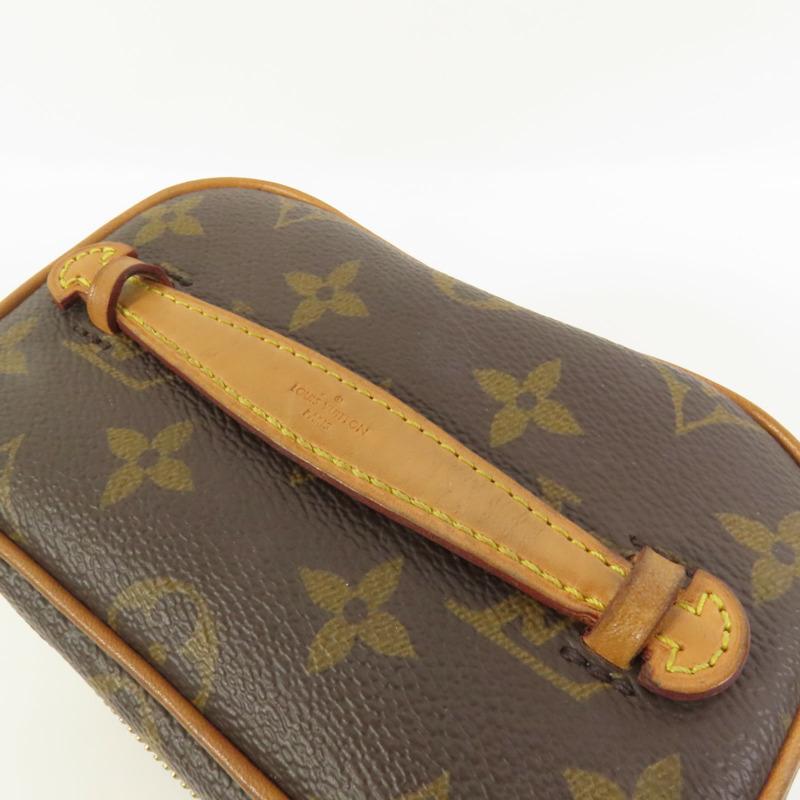 LOUIS VUITTON Monogram Nice Nano金扣化妝袋-5