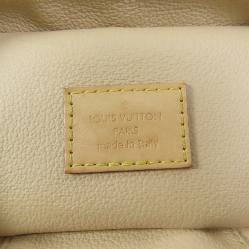 LOUIS VUITTON Monogram Nice Nano金扣化妝袋-7