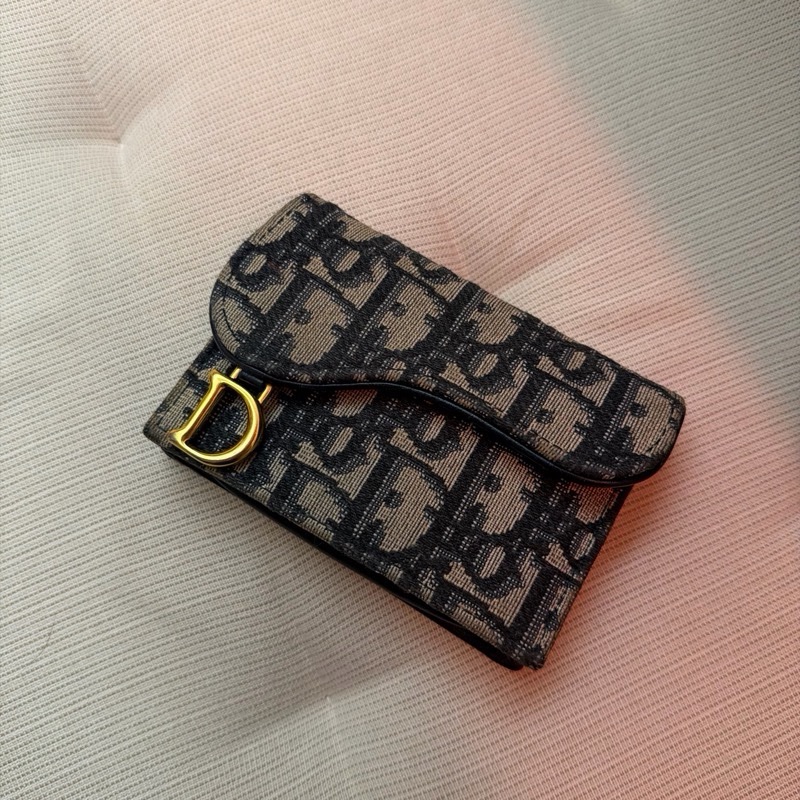 Dior Saddle Oblique 老花卡夾（無盒）-0
