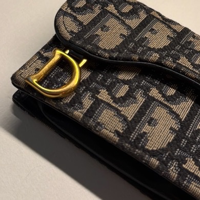 Dior Saddle Oblique 老花卡夾（無盒）-5