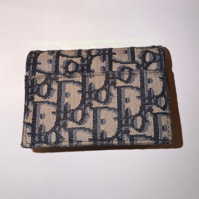 Dior Saddle Oblique 老花卡夾（無盒）-8