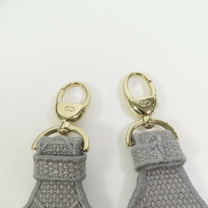Dior 帆布Lady Dior D-Lite金扣手挽肩背兩用袋-5