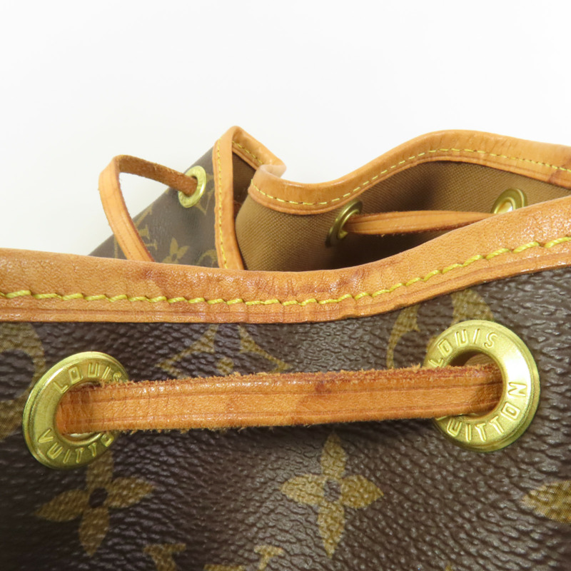 LOUIS VUITTON Monogram Petit Noe金扣肩背袋-13