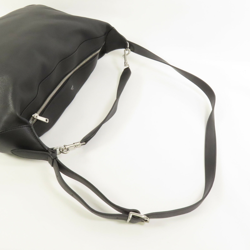 CELINE 牛皮皮革Romy銀扣手挽肩背兩用袋-4