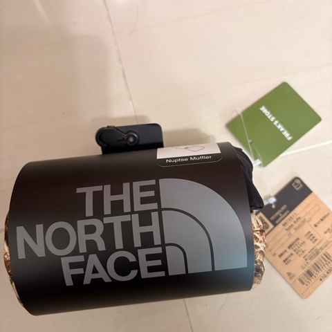 The North Face 羽絨圍巾 圍脖 防潑水 日本限定 NN72511  落葉  全新