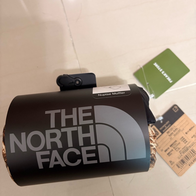 The North Face 羽絨圍巾 圍脖 防潑水 日本限定 NN72511 落葉 全新-0