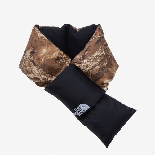 The North Face 羽絨圍巾 圍脖 防潑水 日本限定 NN72511 落葉 全新-3