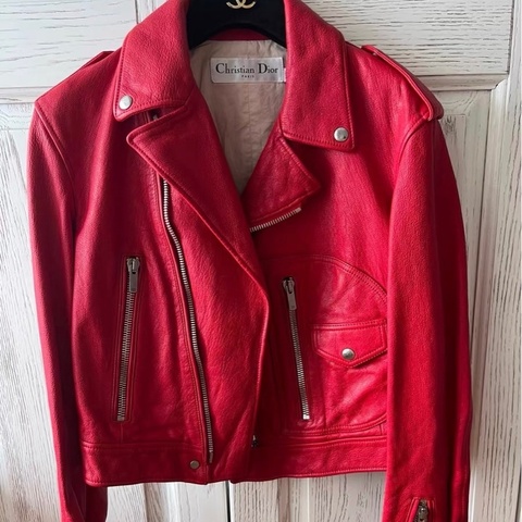 Dior羊皮衣36碼