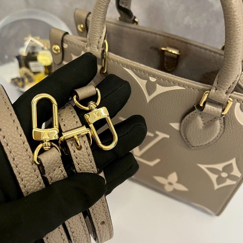 LV On The Go BB 斑鳩灰 芯片款-8