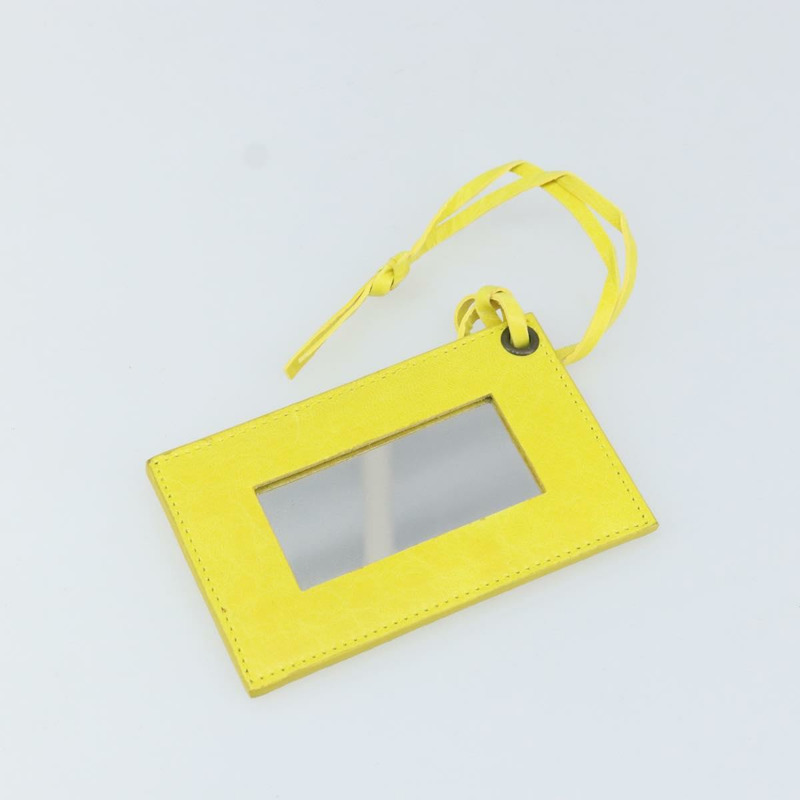 【日本直送】BALENCIAGA The Messenger 單肩包，黃色皮革，貨號 177289，正品號 170768V-26