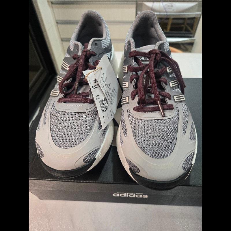 🛍全新品🛍📢降價囉📢~adidas復古厚底老爹鞋 灰 紅 厚底 緩震 運動鞋 愛迪達-5