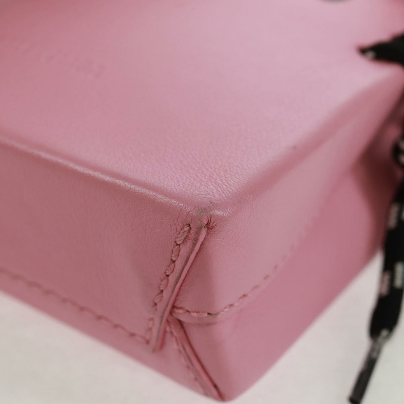 【日本直送】BALENCIAGA 2020春夏 Hello Kitty 手提包 小牛皮 兩用 粉紅色 619043 正品 170731SM-16