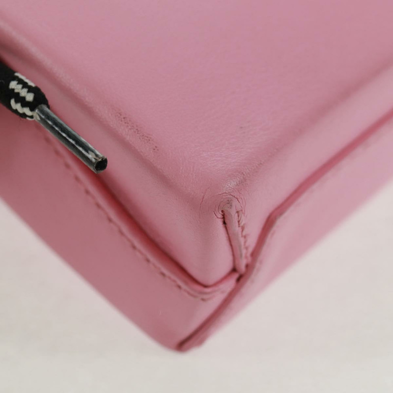 【日本直送】BALENCIAGA 2020春夏 Hello Kitty 手提包 小牛皮 兩用 粉紅色 619043 正品 170731SM-17