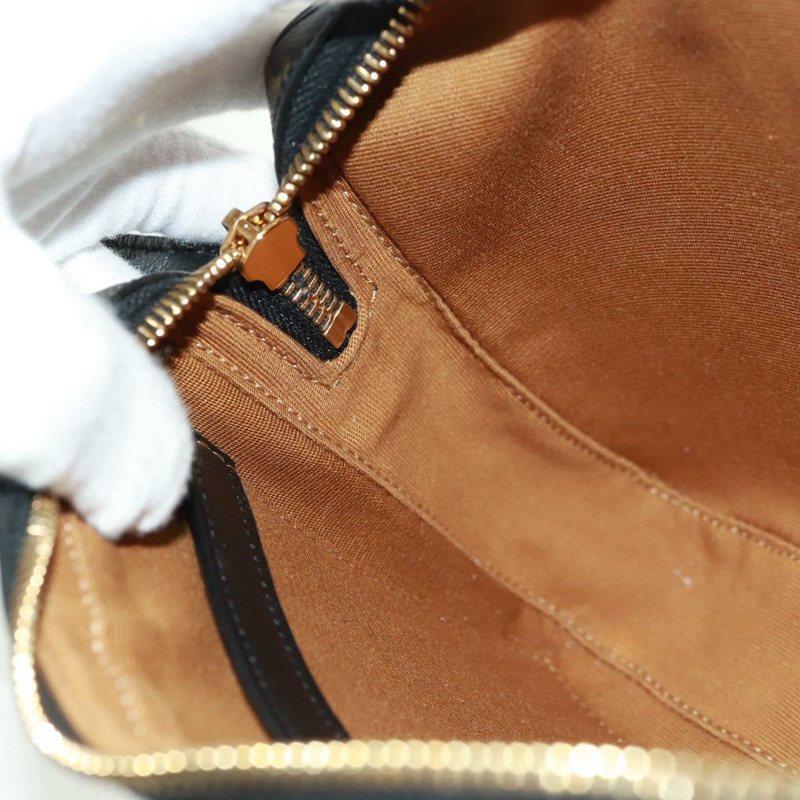 【日本直送】CELINE Triomphe 中斜背包/肩背包 PVC 黑色金色 正品 BA9639M-21