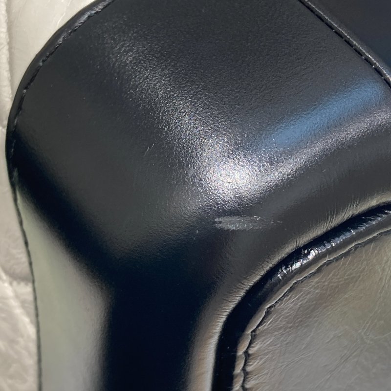 CHANEL 香奈兒 A91810 Gabrielle Hobo 羊皮 肩背包 拚色 雙色鍊-10