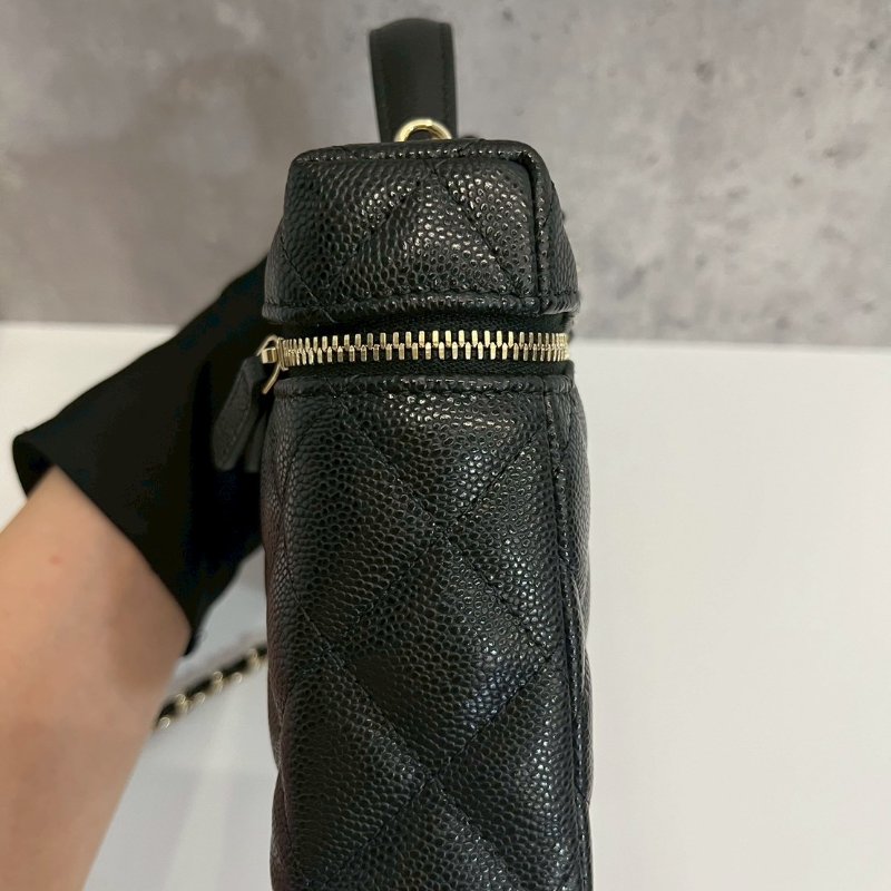 Chanel 26p LP包 黑金荔枝牛-2