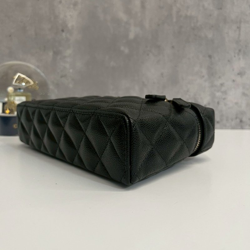 Chanel 26p LP包 黑金荔枝牛-5